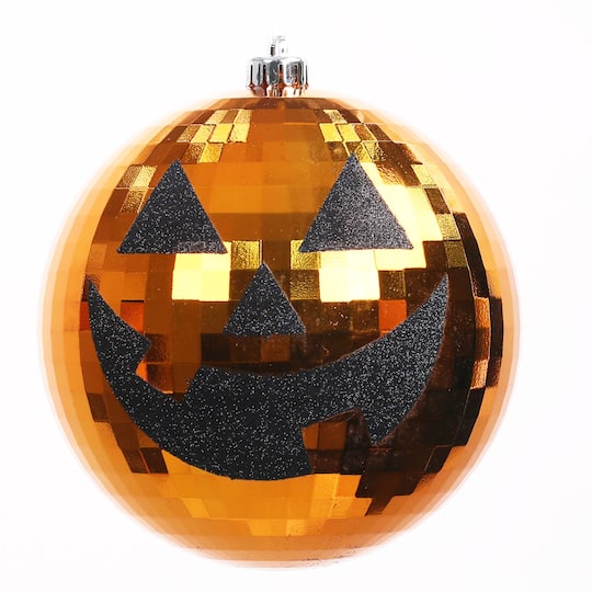 7.8" Jack-O'-Lantern Ball Halloween Ornament by Ashland®